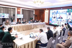 Conférence en ligne du groupe de travail des hauts officiels de la défense de l'ASEAN