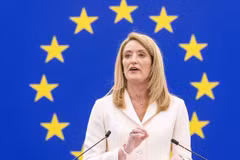 Félicitations à la nouvelle présidente du Parlement européen