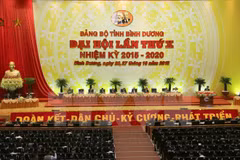 Congrès de l'organisation du PCV pour Binh Duong