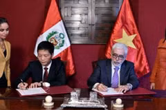 Vietnam et Pérou créent un comité intergouvernemental