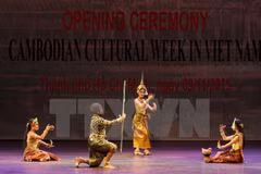 Ouverture de la Semaine ​de la Culture cambodgienne au Vietnam 2015