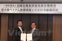 Création de l'Association d'amitié Japon-Vietnam de la région de Hokuriku