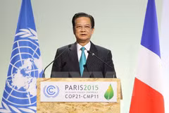 Entretien Nguyen Tan Dung et Manuel Valls