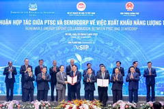 Des entreprises du Vietnam et de Singapour coopèrent dans un projet d'énergie renouvelable offshore