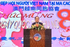 Honneur à la bravoure des femmes vietnamiennes à Macao (Chine) 