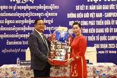 Kien Giang et Kep (Cambodge) renforcent leur coopération dans la gestion des frontières