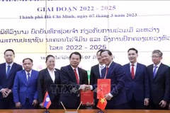 Ho Chi Minh-Ville et la province lao de Houaphan renforceront leur coopération dans des domaines