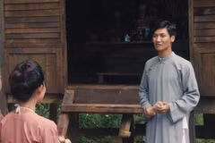 Une scène du film « Thau Chin in Xiem » (Thau Chin au Siam) avec Manh Truong jouant Ho Chi Minh. Photo : producteur du film