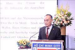 Le président de l'Association d'amitié Vietnam-Allemagne à Hô Chi Minh-Ville, Nguyen Anh Tuan. Photo: VNA