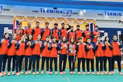 Le Vietnam remporte 3 médailles d'argent et 2 de bronze au Championnat du monde de sepak takraw 2024. Photo : CAUMAYVN