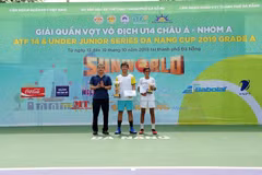 Tennis : Clôture des Championnats U14 d’Asie de Da Nang 2019 – Groupe A