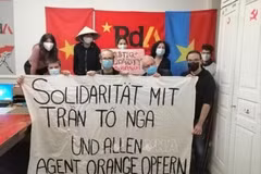 Le Parti suisse du travail soutient les victimes de l'agent orange/dioxine du Vietnam