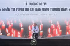 Hommage aux victimes des accidents de la route à Hô Chi Minh-Ville
