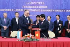 Le Vietnam et le Luxembourg signent un accord général de coopération bilatérale