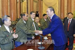 Tran Dai Quang rend hommage aux Laotiens méritoires envers le Vietnam
