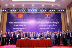 Forum de promotion des échanges commerciaux Vietnam-Laos 2017