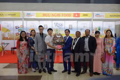 Des produits sucrés vietnamiens présentés à la FoodPro 2017 à Bangladesh