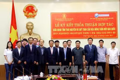 Thai Nguyên signe un accord de coopération avec le fonds sud-coréen Saemaul