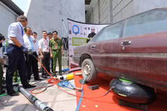 Une expo sur la prévention et la lutte contre les incendies à Hô Chi Minh-Ville