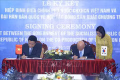 Vietnam et R. de Corée coopèrent dans la production des programmes télévisés