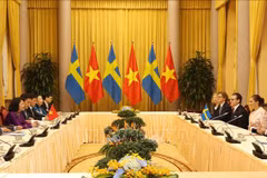 Vietnam et Suède cherchent à promouvoir leur coopération multiforme