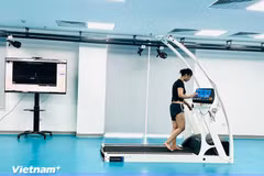 Le Centre de traumatologie orthopédique et de médecine du sport de la polyclinique internationale Vinmec Times City a officiellement été reconnu comme un centre d'excellence médical selon les normes de l'AFC. Photo: VietnamPlus