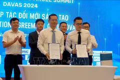 Le Département des Sciences et Technologies de la ville de Da Nang signe un accord de coopération avec KILSA Global. Photo: VNA