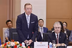 Le président du Conseil d'affaires UE-ASEAN Jens Ruebbert. Photo: VNA