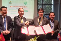 Le Vietnam et le Cambodge signent un protocole d'accord sur la coopération bilatérale dans le secteur forestier pour la période 2024-2029. Photo: Département des forêts