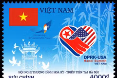 Un timbre en l’honneur du sommet Etats-Unis-République populaire démocratique de Corée