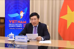 Le vice-PM et ministre des AE Pham Binh Minh au débat sur la coopération ONU-Union africaine