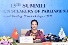 La présidente de l’AN Nguyen Thi Kim Ngan au 13e Sommet des présidentes de parlement