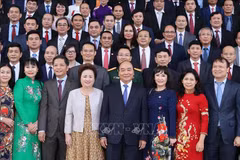 Le PM rencontre les entreprises primées «Meilleures marques vietnamiennes de 2020