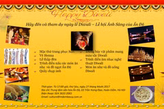 Bientôt la fête des lumières Diwali à Hanoi