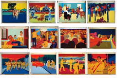 Exposition cubaine de peintures et d’affiches à Hanoi