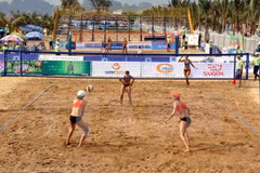 Tournoi de volley-ball de plage feminin d’Asie 2017 à Can Tho 