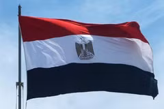 Le drapeau égyptien. Source: internet