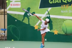 Tournoi de tennis U18 - J30 2024. Photo: VNA