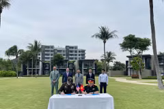 Cérémonie de remise des ossements de militaires américains portés disparus lors de la guerre au Vietnam. Photo: ministère vietnamien des Affaires étrangères