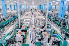 Le PIB au troisième trimestre a augmenté de 7,4 % par rapport à la même période de l'année dernière. Photo: VietnamPlus