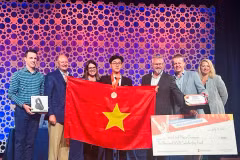 Nguyen Minh Duong, de l'Université des sciences et technologies de Hanoï. Photo: VietnamPlus