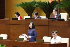 La ministre de la Santé, Dao Hông Lan. Photo: VNA