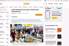 Le Vietnam, l’une des destinations préférées des touristes indiens. Photo: VNA