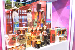 Un stand du Vietnam à la CAEXPO 2024, dans la ville de Nanning. Photo: VNA