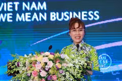 Nguyên Thi Phuong Thao, fondatrice et présidente du conseil d’administration de Vietjet. Photo: VNA