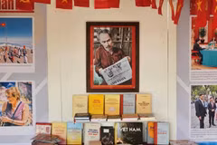 Le stand du journal Nhân Dân à la Fête de l’Humanité 2024. Photo : nhandan.vn