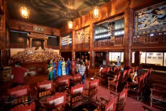 Le Théâtre royal Duyêt Thi Duong retrouve sa splendeur d'antan. Photo: VNA
