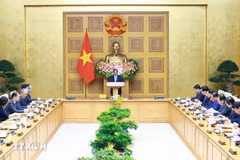 Vue du séminaire, à Hanoi, le 14 mai. Photo : VNA