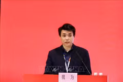 Le journaliste Weiwei, chercheur sur le Vietnam et directeur du département de langue vietnamienne à la Radio et télévision centrale de Chine. Photo: VNA