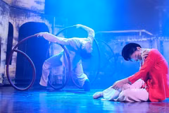 Une scène de la comédie musicale "La voleuse". Photo : HP